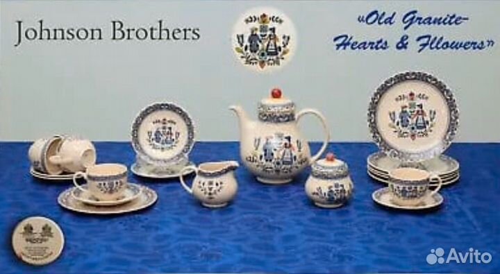 Набор из керамики Johnson Brothers оригинал