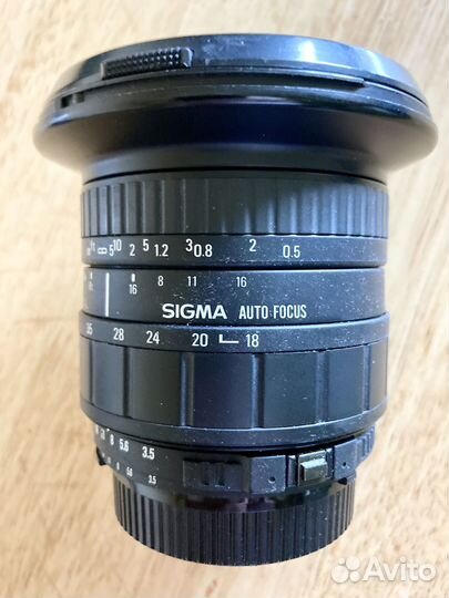 Sigma 18-35mm, F/3,5-4,5D MF Aspherical