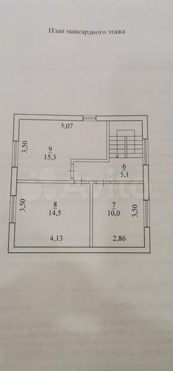 Дом 101,4 м² на участке 7 сот.