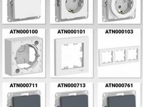 Розетка schneider electric atlas design atn000143 скрытая установка белая с заземлением