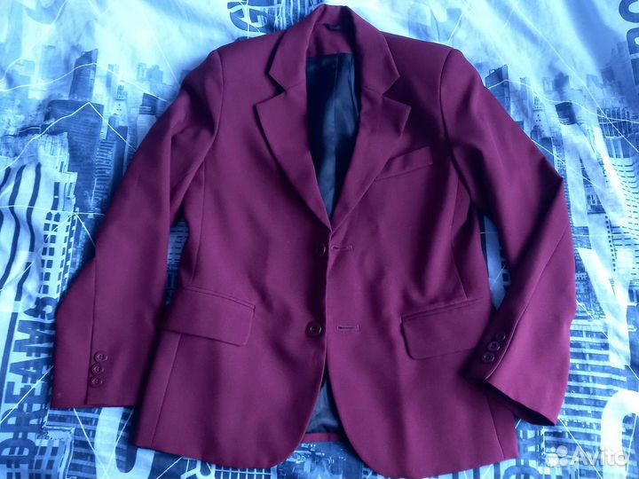 Пиджак школьный р. 146