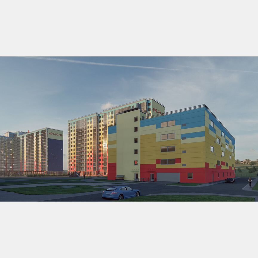 1-к. квартира, 41,6 м², 6/15 эт.