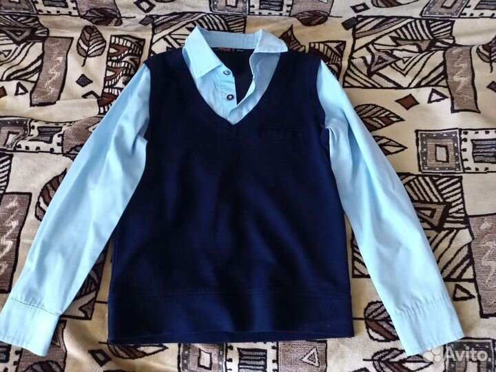 Рубашка-джемпер, штаны