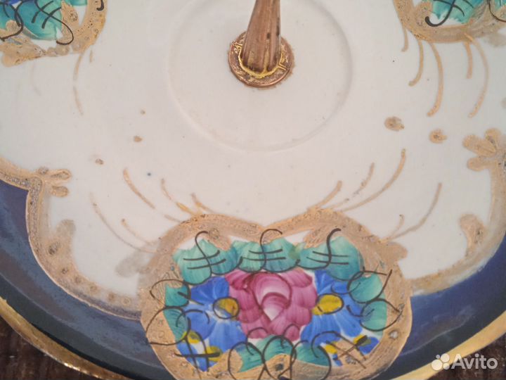 Фруктовница узбекский фарфор