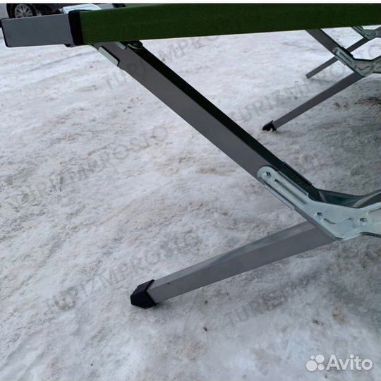 Раскладушка туристическая до 120 кг