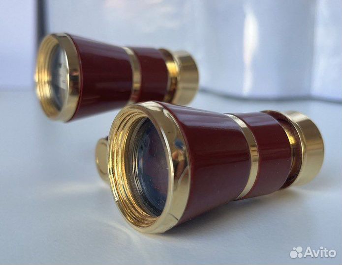 Театральный немецкий бинокль opera glass 3x25