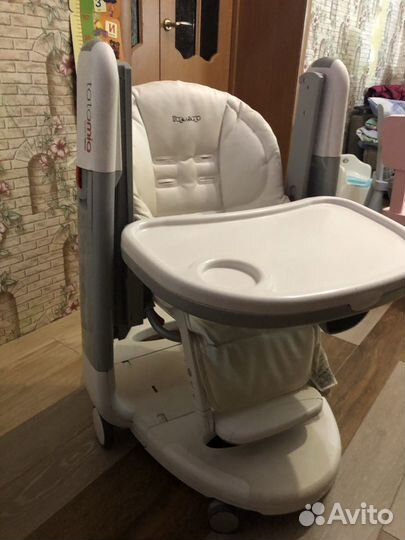 Детский стульчик для кормления peg perego