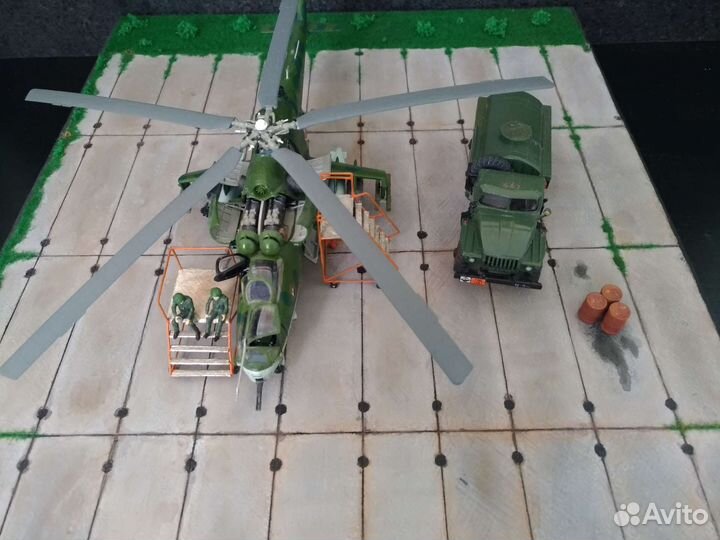 Модель вертолета Ми 24 вп