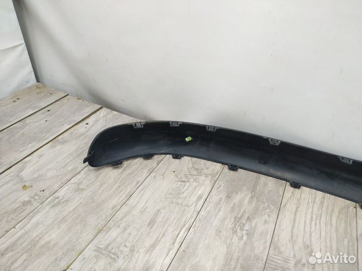 Молдинг бампера заднего citroen C3 ситроен С3