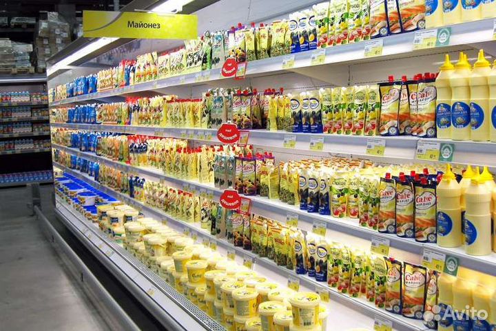 Майонез, кетчуп, печенье и другие продукты