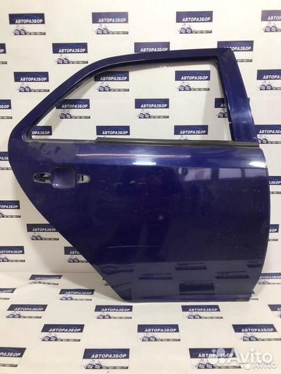 Дверь задняя правая синяя Geely MK седан