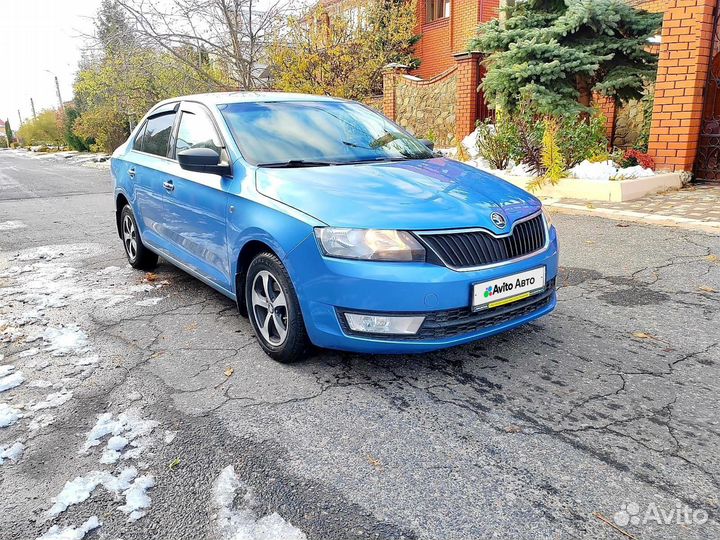 Skoda Rapid 1.6 МТ, 2017, 46 500 км