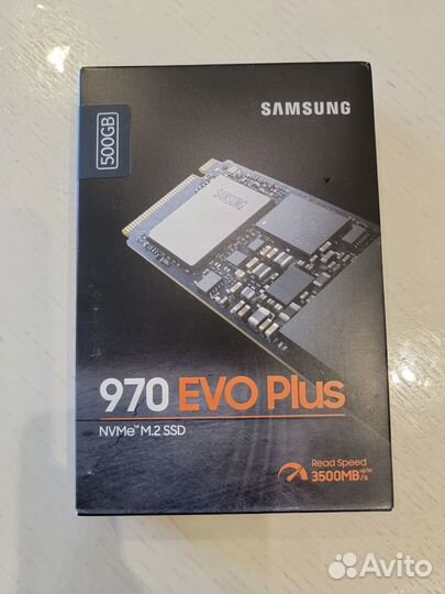 Samsung 970 evo plus 500 gb ssd