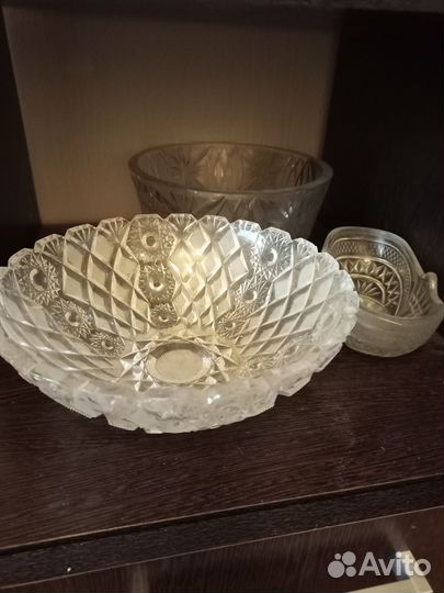 Хрустальная ваза