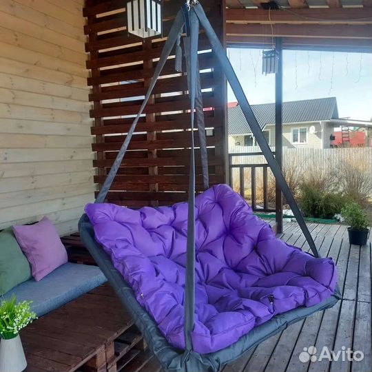 Садовые качели, подвесной диван, гнездо