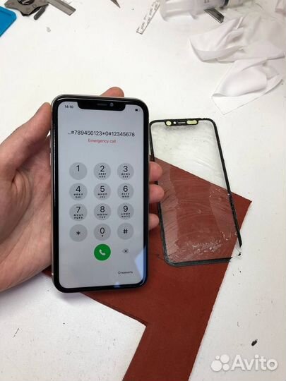 Замена стекла iPhone, Samsung, Xiaomi, Huawei