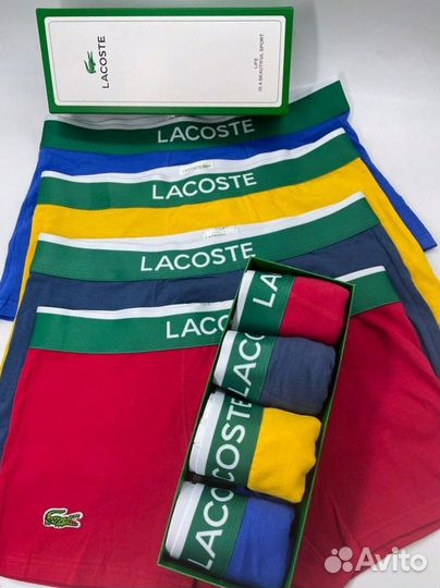 Трусы мужские Lacoste боксеры