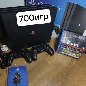 Sony ps 4 pro + игры