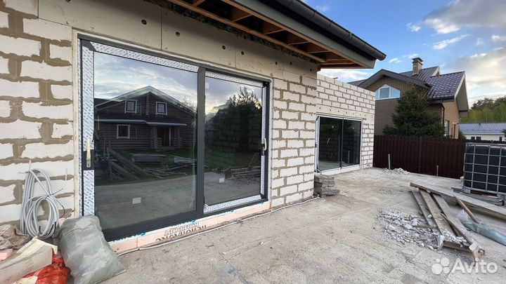 Остекление фасадов (витражей)