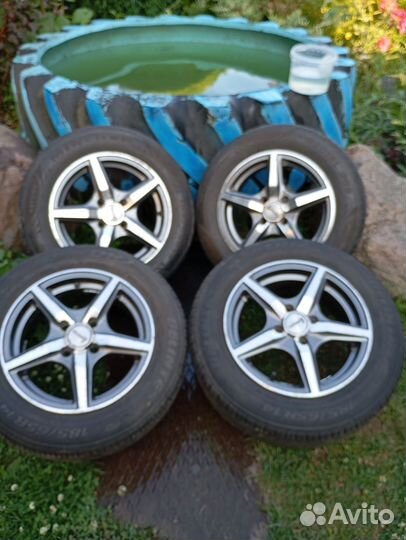 Литые диски с шинами r14