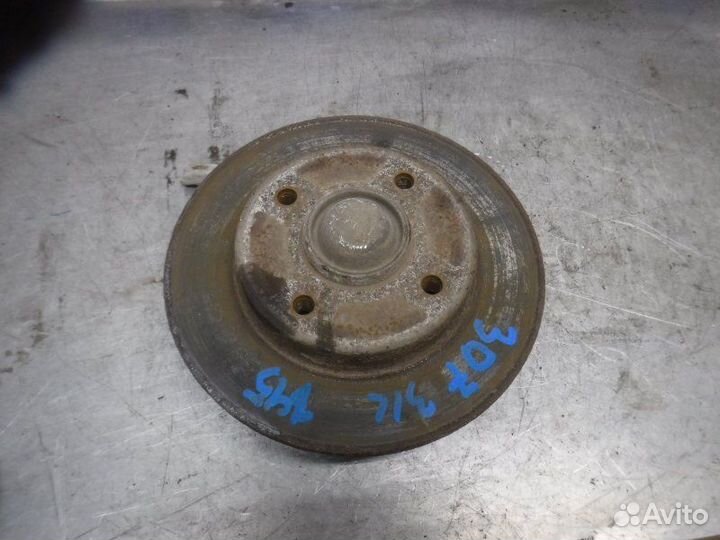 Тормозной диск задний левый Peugeot 307 TU5JP4