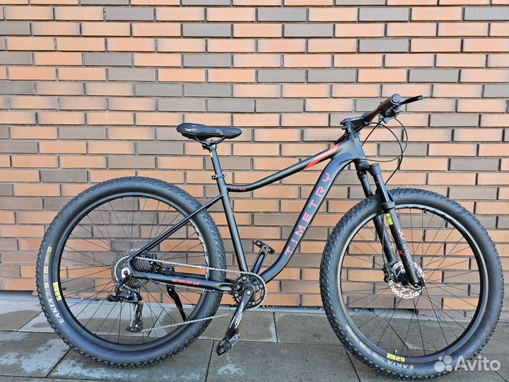 Велосипед timetry черно-красный