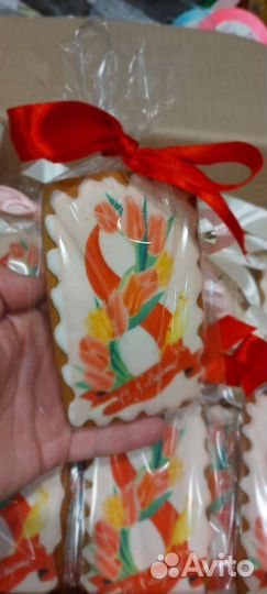 Имбирные пряники День Учитея