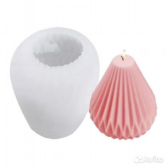 Силиконовая форма для свечей Ваза №39