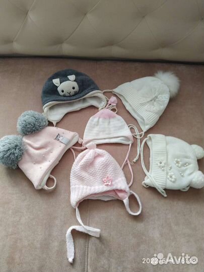 Шапки на девочку