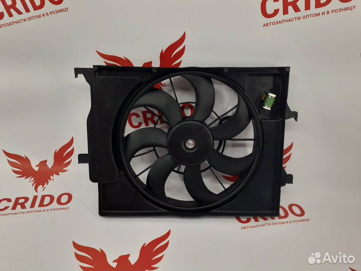 Радиатор охлаждения Kia Rio 4 Пластинчатый