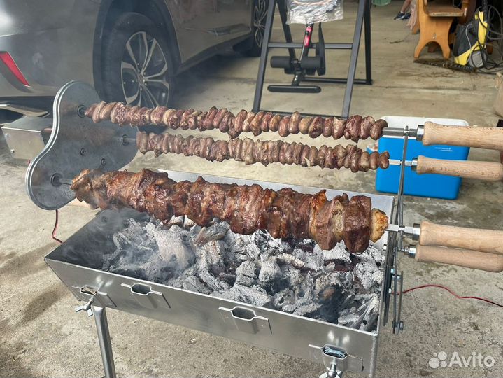 Мангал автоматический