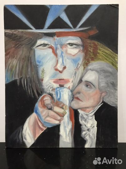 Картина маслом на холсте