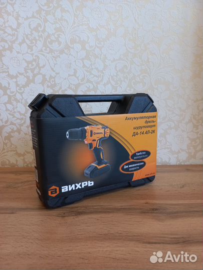 Аккумуляторная дрель-шуруповерт Вихрь да-14,4Л-2К
