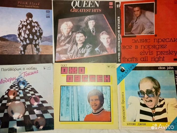 Виниловые пластинки queen