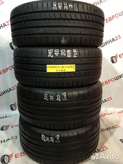 Goodyear Eagle F1 Asymmetric 3 245/40 R20 и 275/35 R20 95W