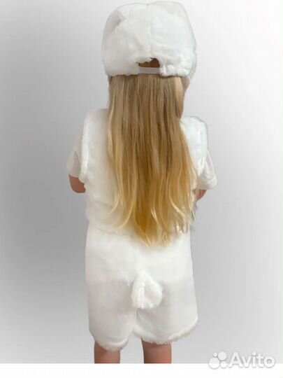 Новогодний костюм зайчика