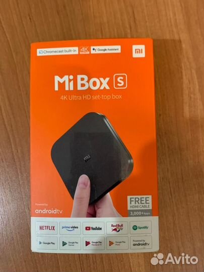 Тв-приставка Xiaomi Mi TV box S (4K)