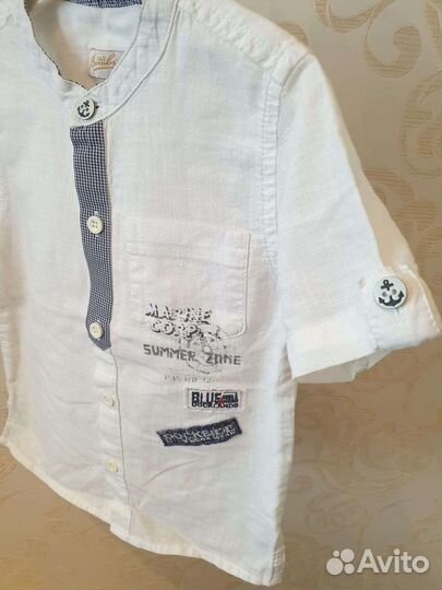 Рубашка для мальчика 92