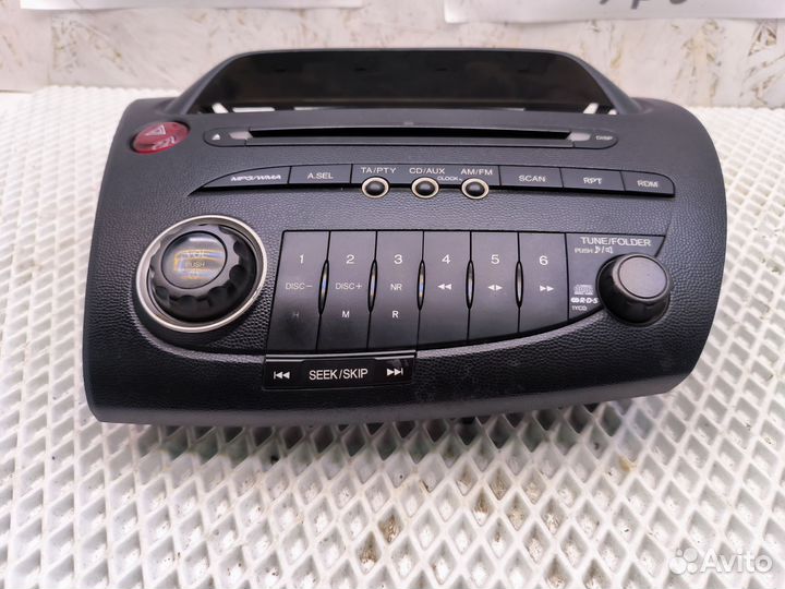 Консоль магнитолы Honda Civic 5D