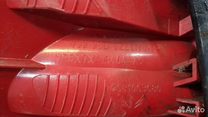 Фонарь (задний) Citroen C5 2008, 2008