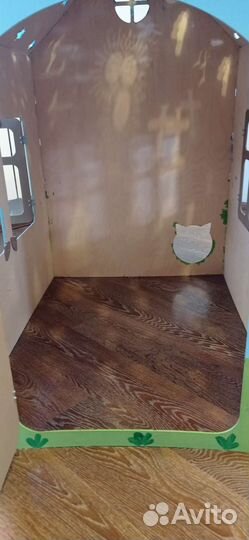 Детский игровой домик из дерева