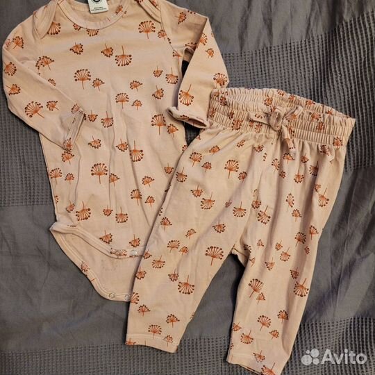 Одежда пакетом на девочку 68-74