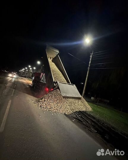 Щебень вторичный с доставкой