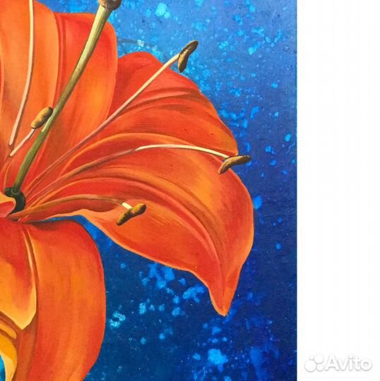 Лилии картина