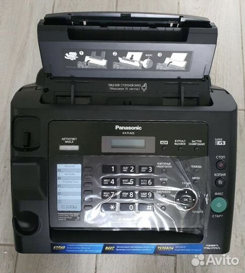 Факс Panasonic KX-FL423 черный