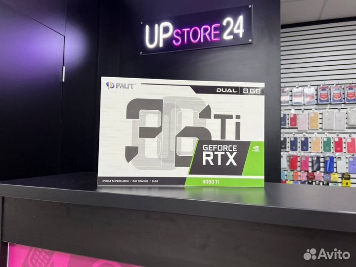 Видеокарта Palit GeForce RTX 3060 Ti Dual 8G