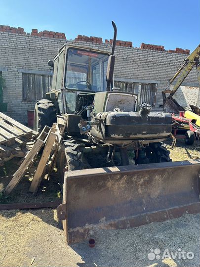 Трактор ЮМЗ 6КЛ с КУН, 1986