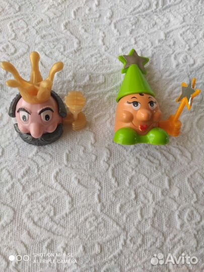 Головы на роликах.Киндер