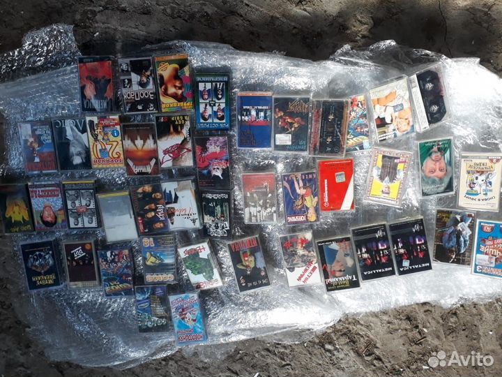 Аудиокассеты разные