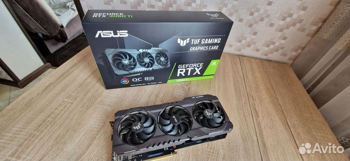 Видеокарта asus GeForce RTX 3060 Ti TUF Gaming